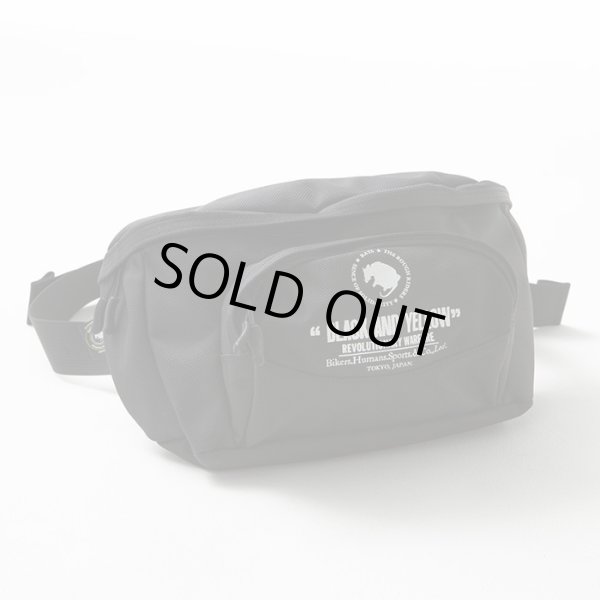 RATS/xPORTER WAIST BAG BLACK RATS