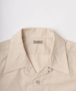 画像5: BELAFOTE/RT OPEN COLLAR FLAP PKT S/S SH  BEIGE