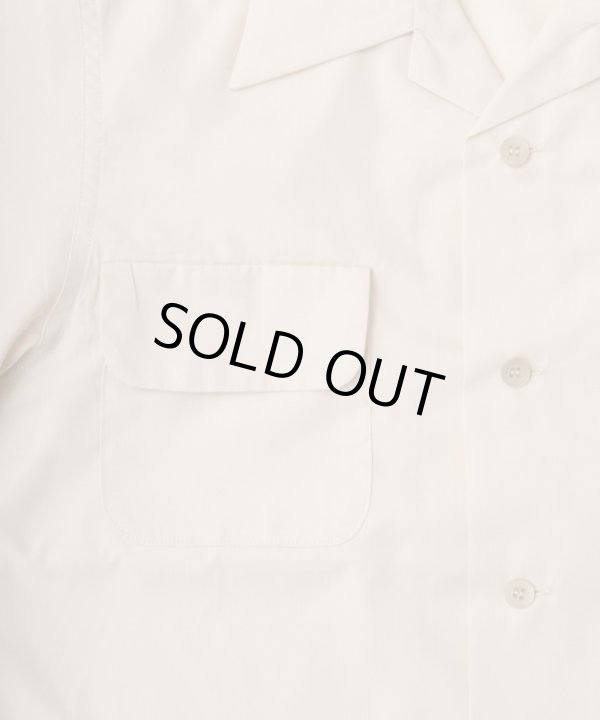 画像6: BELAFOTE/RT OPEN COLLAR FLAP PKT S/S SH  BEIGE