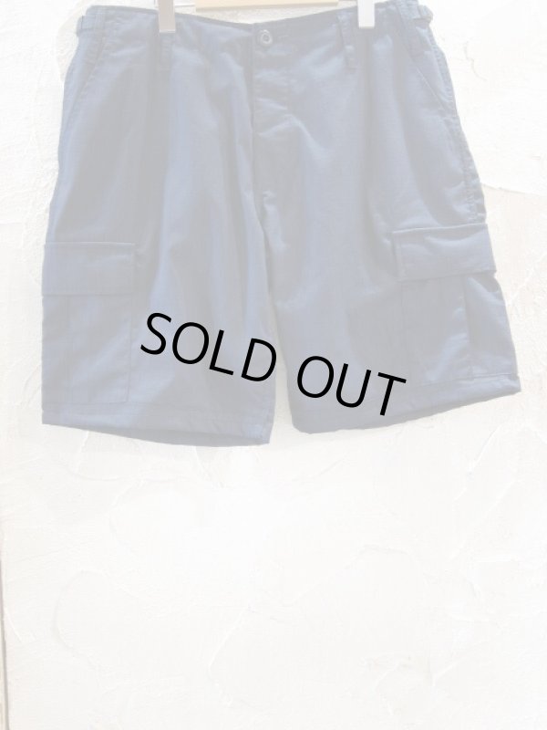 画像1: WORLD SURPLUS/B.D.U SHORT PANTS  NAVY