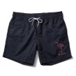 画像1: SOFTMACHINE/FLAMMA BOARD SHORTS  BLACK