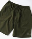 画像1: GYMMASTER/FINE SUCKER SHORTS  OLIVE