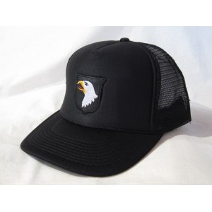 画像: BELIVE/WAPPEN MESH CAP EAGLE  BLACK