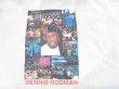 画像3: (DEAD STOCK) DENNIS RODMAN/PRINT T  WHITE