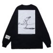 画像1: ROTTWEILER/x浅野忠信　SKATER LS T  BLACK