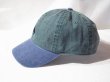 画像3: BELIVE/WAPPEN LOW CAP 2TONE  GREENxNAVY