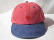 画像2: BELIVE/WAPPEN LOW CAP 2TONE  REDxNAVY