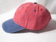 画像3: BELIVE/WAPPEN LOW CAP 2TONE  REDxNAVY