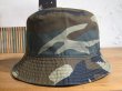 画像2: BELIVE/WAPPEN BUCKET HAT EAGLE  WOODLAND