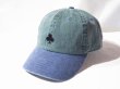 画像1: BELIVE/WAPPEN LOW CAP 2TONE  GREENxNAVY