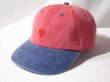 画像1: BELIVE/WAPPEN LOW CAP 2TONE  REDxNAVY