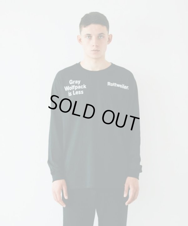 画像2: ROTTWEILER/G.W.P LS T  BLACK