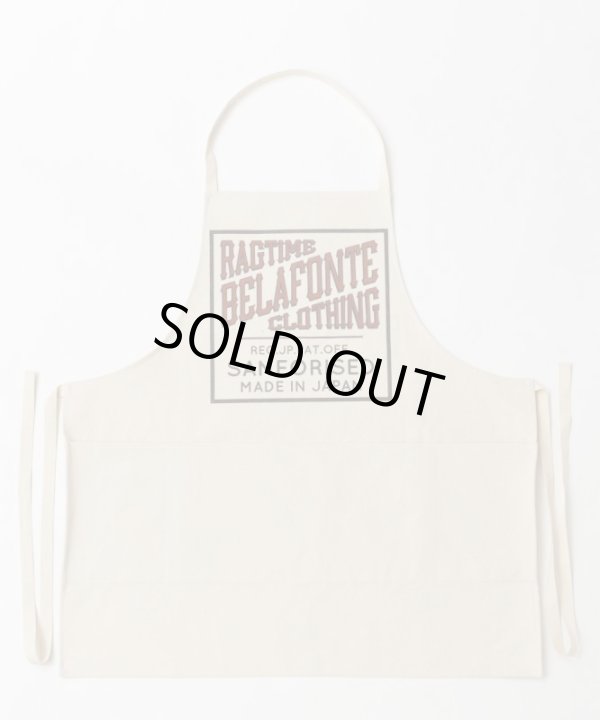 画像2: BELAFOTE/RT SHOP APRON CANVAS  OFFWHITE
