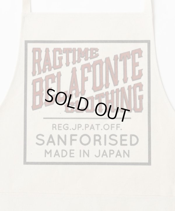 画像3: BELAFOTE/RT SHOP APRON CANVAS  OFFWHITE