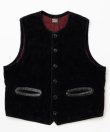 画像1:  BELAFOTE/RT CIVILIAN DECK VEST AGED CORDUROY  BLACK