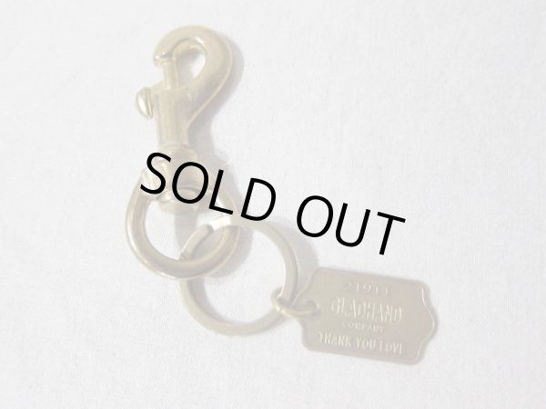 画像3: GLAD HAND(グラッドハンド)/SWIVEL SNAP KEY HOLDER  BRASS