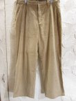 画像2: （再入荷） CORISCO/CORDUROY PANTS  BEIGE