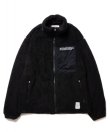 画像1: ROTTWEILER/ZIP UP FLEECE BLOUSON  BLACK