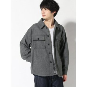 画像: (SALE 30%OFF) CORISCO/MELTON CPO JKT  CHARCOAL