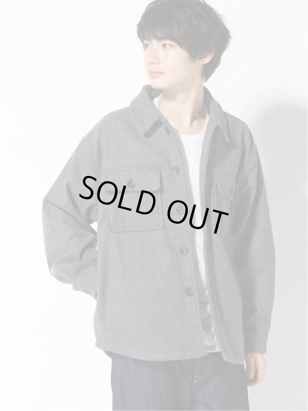 画像1: CORISCO/MELTON CPO JKT  CHARCOAL