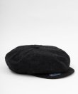 画像1: BELAFOTE/RT PEAKY HAT  WOOL MIX  BLACK