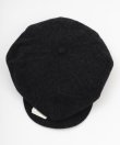 画像2: BELAFOTE/RT PEAKY HAT  WOOL MIX  BLACK