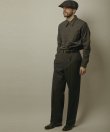 画像5: BELAFOTE/RT PULLOVER HERRINGBONE STRIPE SH  GRAY