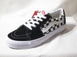 画像1: VANS/SK8 LOW  BLACKxCHECKERBOARD