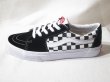 画像2: VANS/SK8 LOW  BLACKxCHECKERBOARD