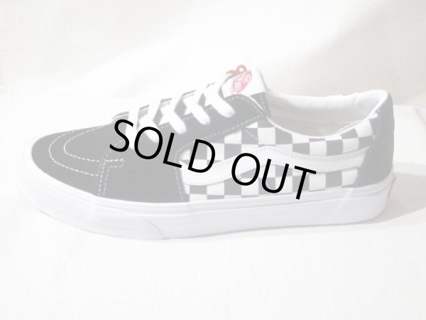 画像2: VANS/SK8 LOW  BLACKxCHECKERBOARD