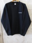 画像1: Feel FORCE/CREW SWEAT BANNER  BLACK