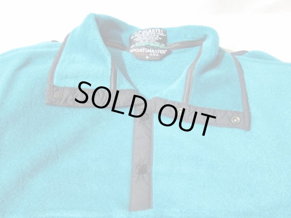 画像3: (DEAD STOCK) SPORTS MASTER/PORLARTEC FLEECE PULLOVER JADE