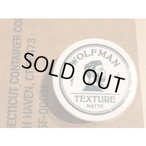画像: WOLFMAN BARBER SHOP/TEXTURE MATTE