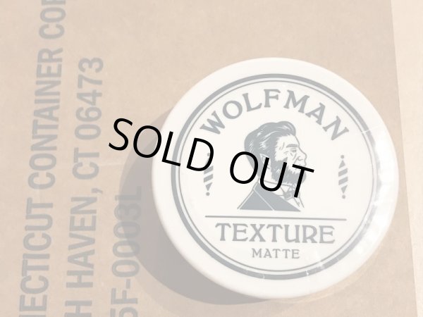 画像1: WOLFMAN BARBER SHOP/TEXTURE MATTE