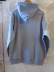 画像2: BELIVE/LEFT CHEST PATCH LIGHT HOODIE POLLUTION  GRAY