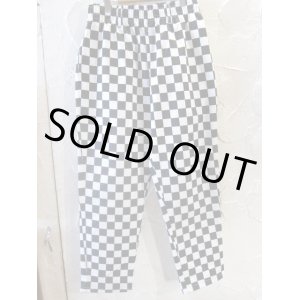 画像: CORISCO/CHEF'S PANTS CHECKER FLAG