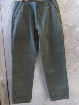 画像: WORLD SURPLUS/US TYPE FATING PANTS  OLIVE