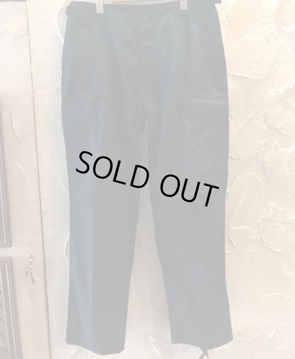 画像1: (再入荷）WORLD SURPLUS/B.D.U  PANTS  BLACK