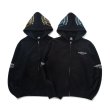 画像1: RATS/ZIP HOODIE  BLACKxL.BLUE