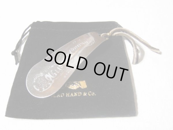 画像1: GLAD HAND/SHOE HORN  SILVER