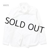 画像: HOUSTON/USA COTTON CHAMBRAY WORK SHRT  WHITE