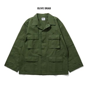 画像: HOUSTON/RIP STOP BDU JKT  OLIVE