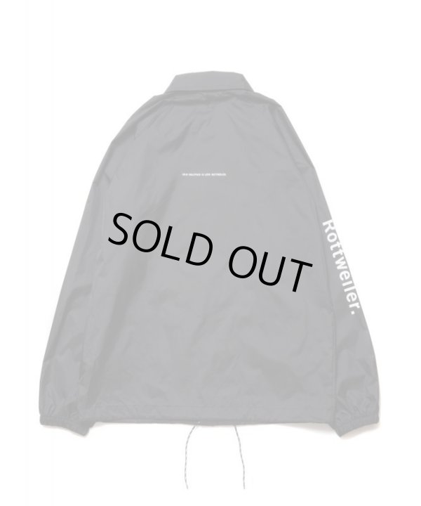 画像2: ROTTWEILER/CIRCLE ROSE COACH JKT  BLACK