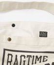 画像4: BELAFOTE/RT HERRING BONE NEWS PAPPER BAG OFF.WHITE