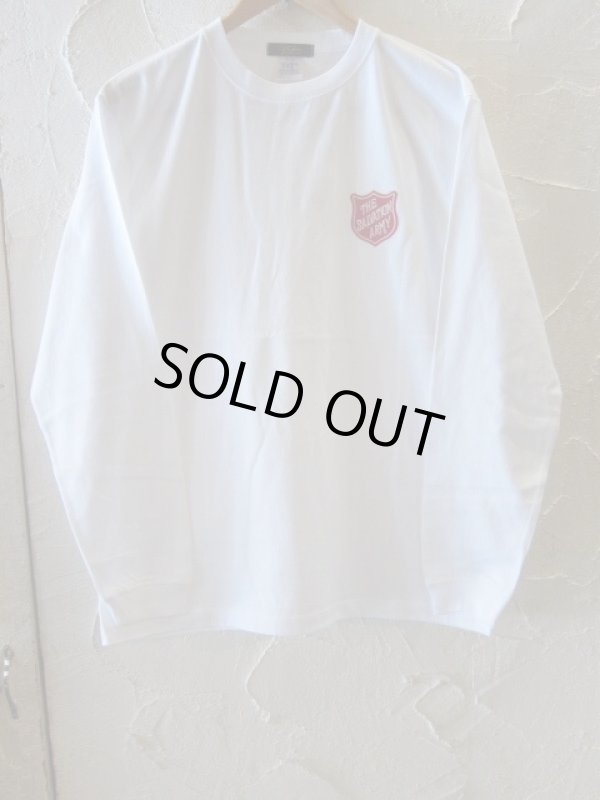 画像1: BELIVE/SHIELD LOGO PATCH LST  WHITE