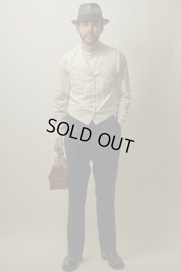 画像10: BELAFOTE/RT SERUVICE VEST RV COTTON CANVAS OFFWHITE