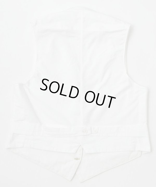 画像4: BELAFOTE/RT SERUVICE VEST RV COTTON CANVAS OFFWHITE