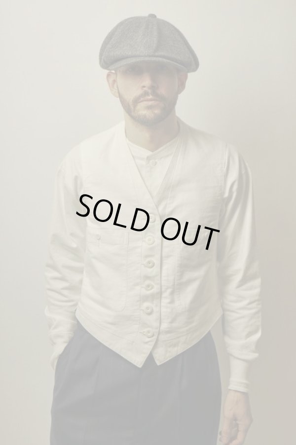 画像7: BELAFOTE/RT SERUVICE VEST RV COTTON CANVAS OFFWHITE