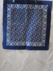 画像1: MODAS/BANDANA VIEVECKTUCH PAISLEY NAVY