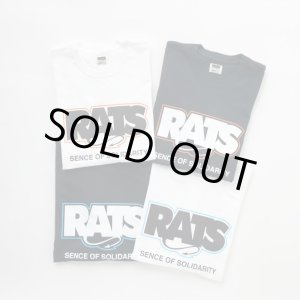 画像: RATS/BOX FLAME T  BLACKxORANG